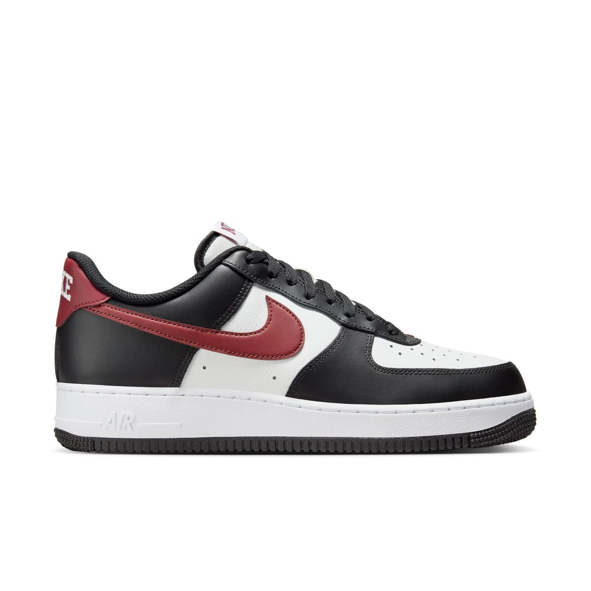 Air force 1 black shop and red foot locker