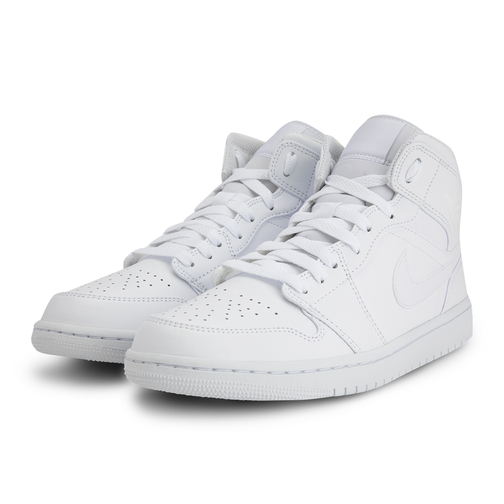 Jordan 1 white outlet mid