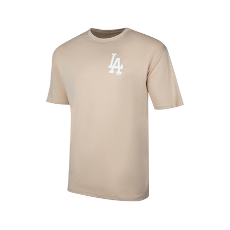 New Era La Dodgers League Essentials T-shirt In Brown