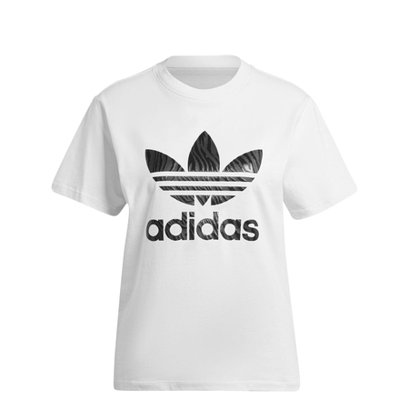 adidas Originals Women's Trefoil Monogram Infill T-Shirt